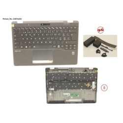 34076652 - UPPER ASSY INCL. KEYB SWISS W.FP
