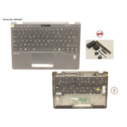 34076654 - UPPER ASSY INCL. KEYB FRANCE W.FP