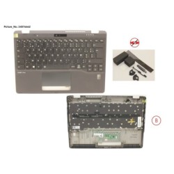 34076662 - UPPER ASSY INCL. KEYB BELGIUM W.FP