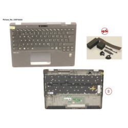 34076666 - UPPER ASSY INCL. KEYB SWE.FIN W.FP