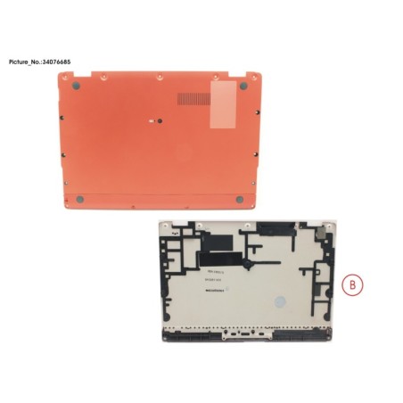34076685 - LOWER ASSY (RED)