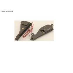 34074038 - SPEAKER SET BLACK L.R (W. CABLE)