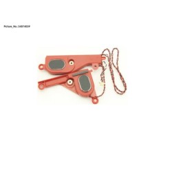 34074039 - SPEAKER SET RED L.R (W. CABLE)