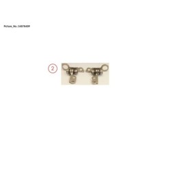34078409 - HINGE SET LEFT.RIGHT (NON TOUCH)