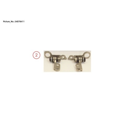 34078411 - HINGE SET LEFT.RIGHT (TOUCH)