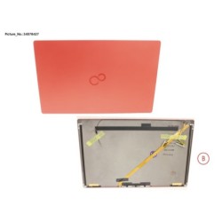34078427 - LCD BACK COVER RED W. HELLO