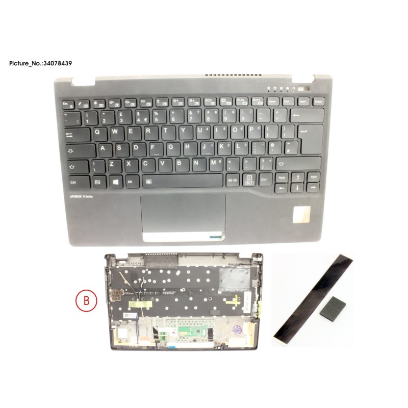 34078439 - UPPER ASSY INCL. KB UK W.PV(TBT)5G