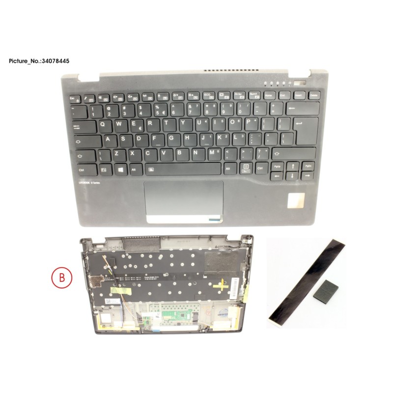 34078445 - UPPER ASSY INCL. KB US W.PV(TBT)5G