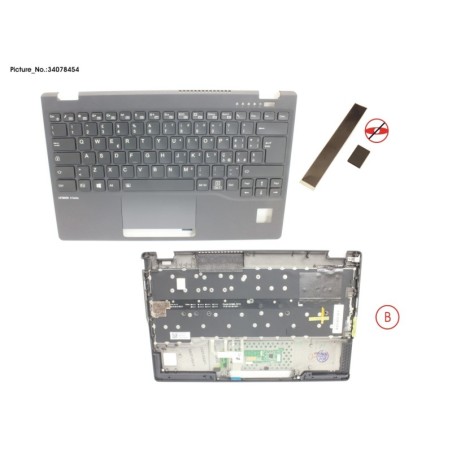 34078454 - UPPER ASSY INCL. KB ITALIAN W.PV(TBT)