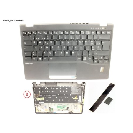 34078458 - UPPER ASSY INCL. KB SWISS W.FP(TBT)5G