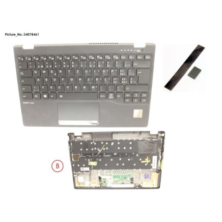 34078461 - UPPER ASSY INCL. KB SWISS W.PV(TBT)5G