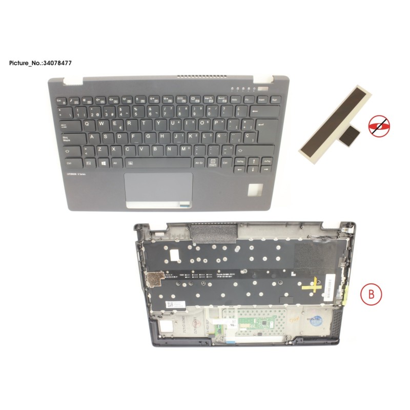 34078477 - UPPER ASSY INCL. KB SPAIN W.PV(TBT)