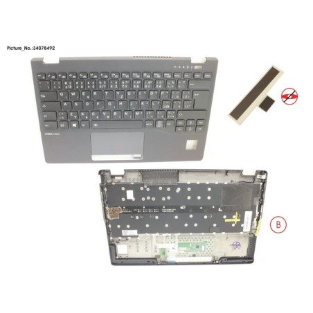 34078492 - UPPER ASSY INCL. KB CZECH W.PV(TBT)