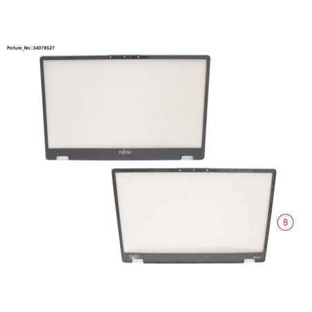 34078527 - LCD FRONT COVER W. RGB