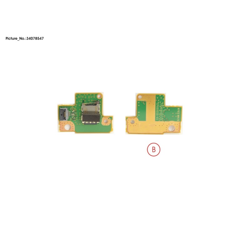 34078547 - SUB BOARD. SIM CARD