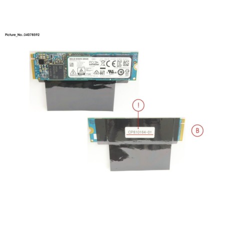 34078592 - SSD PCIE M.2 1TB ASSY (SED)