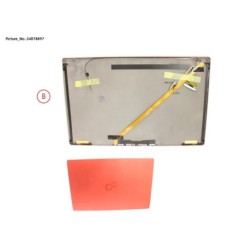 34078897 - LCD BACK COVER RED W. HELLO W. TOUCH
