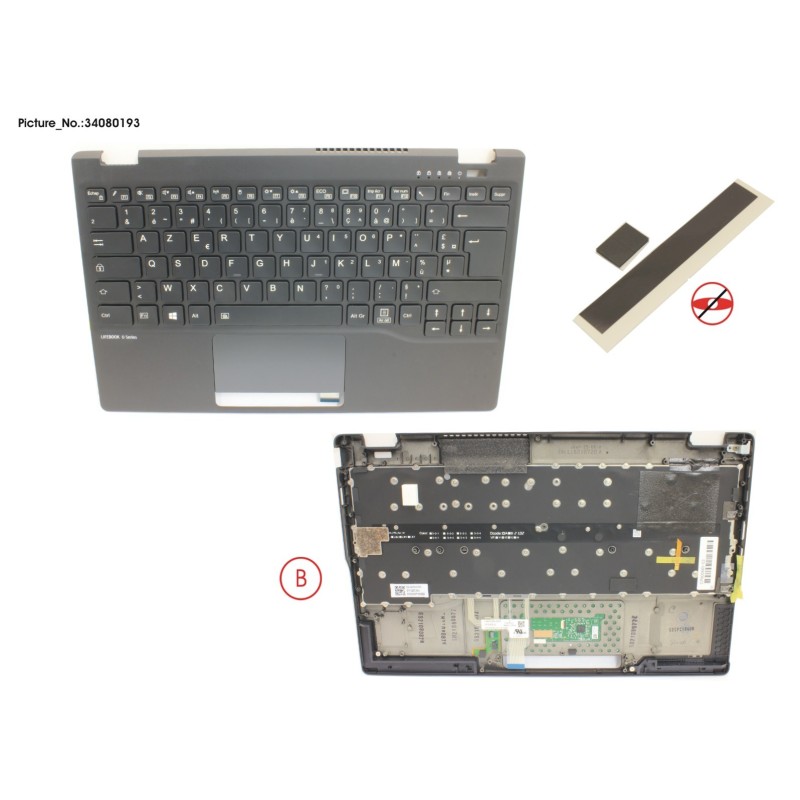 34080193 - UPPER ASSY INCL. KB FRANCE