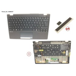 34080207 - UPPER ASSY INCL. KB UK W. 4G ANT.