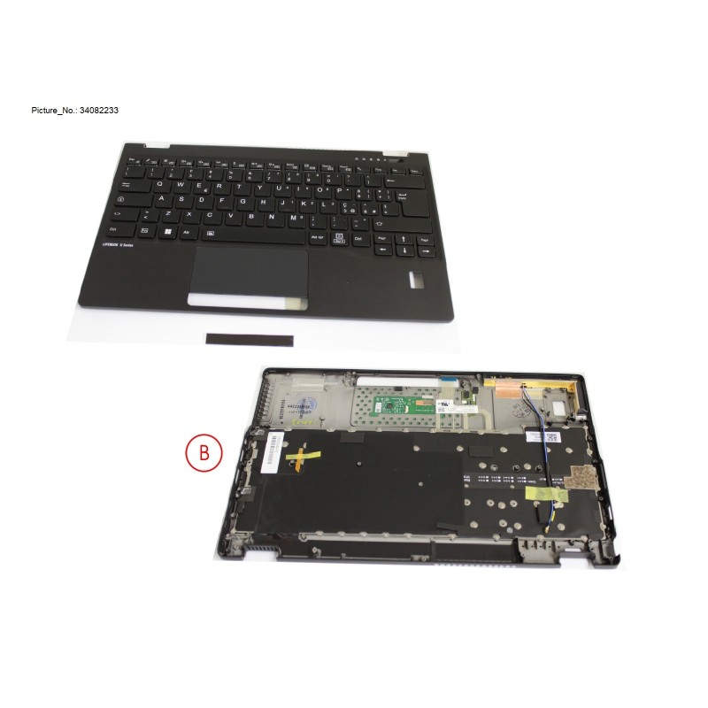 34082233 - UPPER ASSY INCL. KB ITALIAN W.FP(5G ANT)