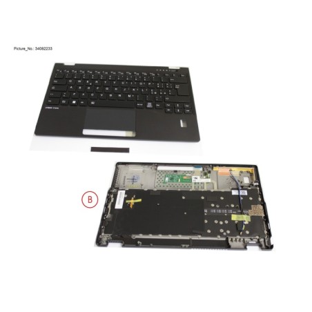 34082233 - UPPER ASSY INCL. KB ITALIAN W.FP(5G ANT)