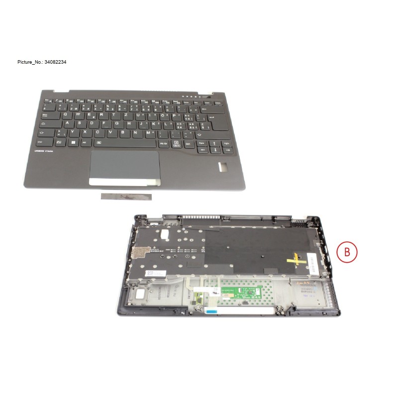 34082234 - UPPER ASSY INCL. KB SWISS W. FP