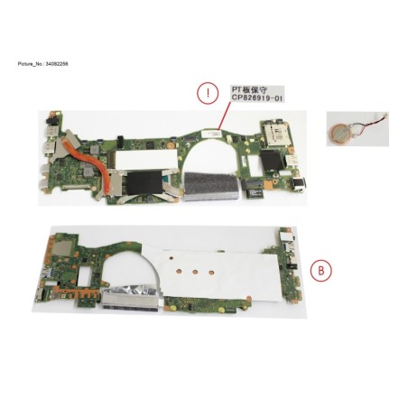 34082256 - MAINBOARD ASSY I5-1245U - 16GB