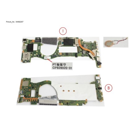 34082257 - MAINBOARD ASSY I5-1235U - 16GB