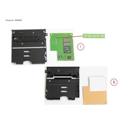 34082263 - SUB BOARD. SMART CARD