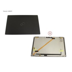 34082279 - LCD BACK COVER BLACK W.HELLO W.WLAN ANT.