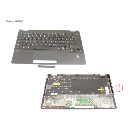 34082287 - UPPER ASSY INCL. KB BELGIUM W.FP(5G ANT)