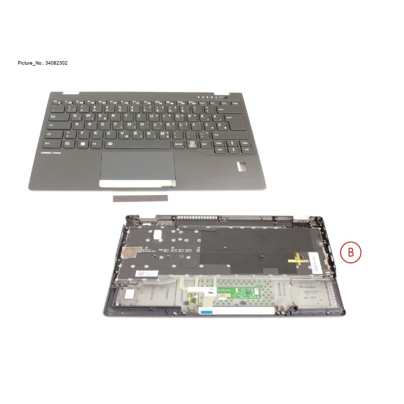 34082302 - UPPER ASSY INCL. KB E EUROPE W. FP