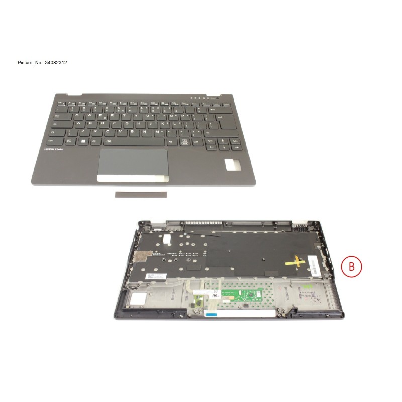 34082312 - UPPER ASSY INCL. KB US W. PV