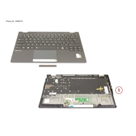 34082312 - UPPER ASSY INCL. KB US W. PV