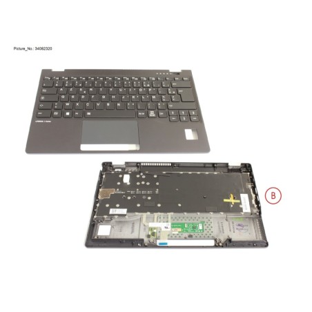 34082320 - UPPER ASSY INCL. KB FRANCE W. PV