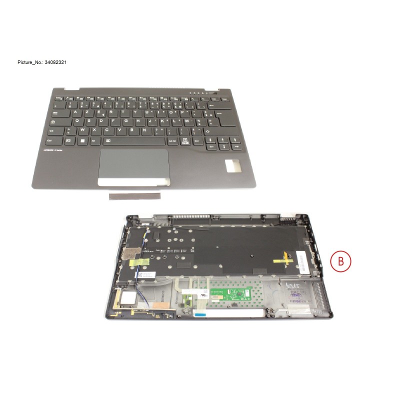 34082321 - UPPER ASSY INCL. KB FRANCE W. PV(5G ANT)