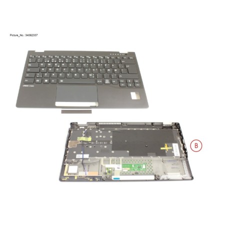 34082337 - UPPER ASSY INCL. KB DENMARK W.PV(5G ANT)