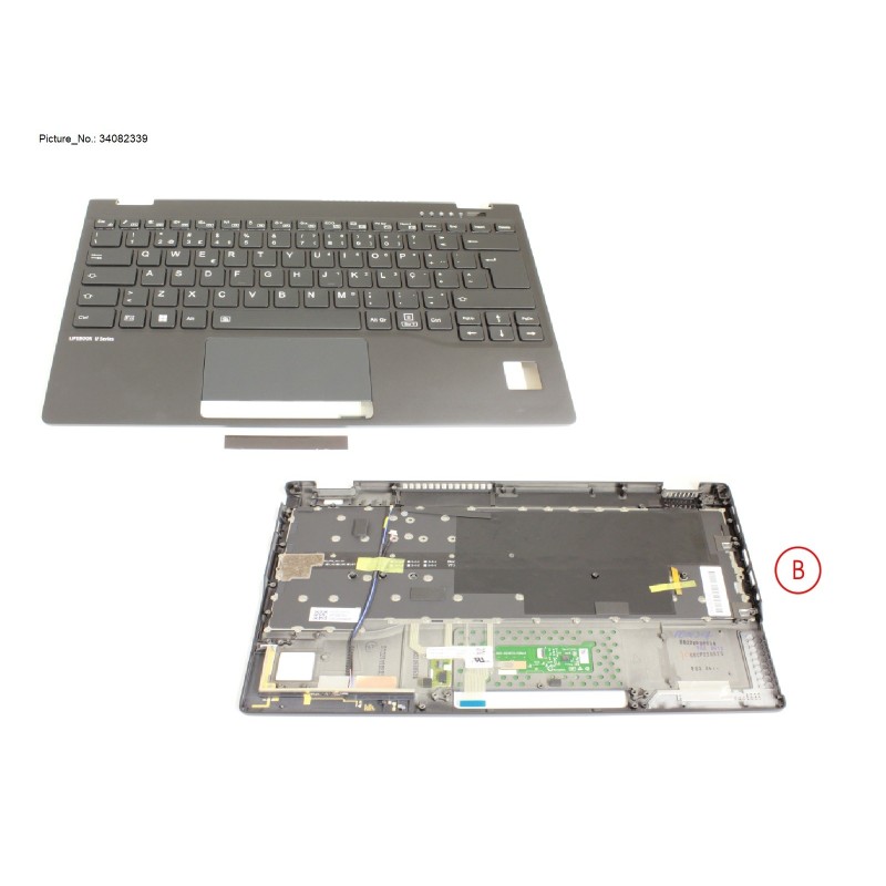 34082339 - UPPER ASSY INCL. KB PORT. W. PV (5G ANT)