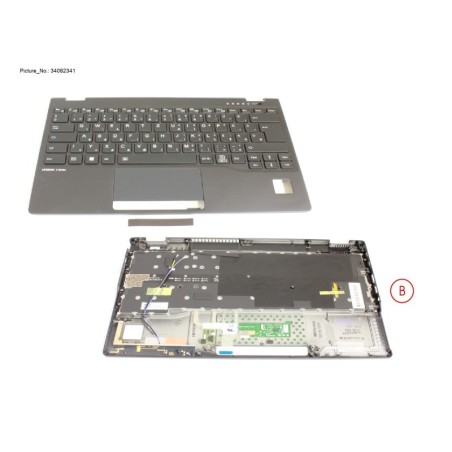 34082341 - UPPER ASSY INCL. KB HUNGARY W.PV(5G ANT)