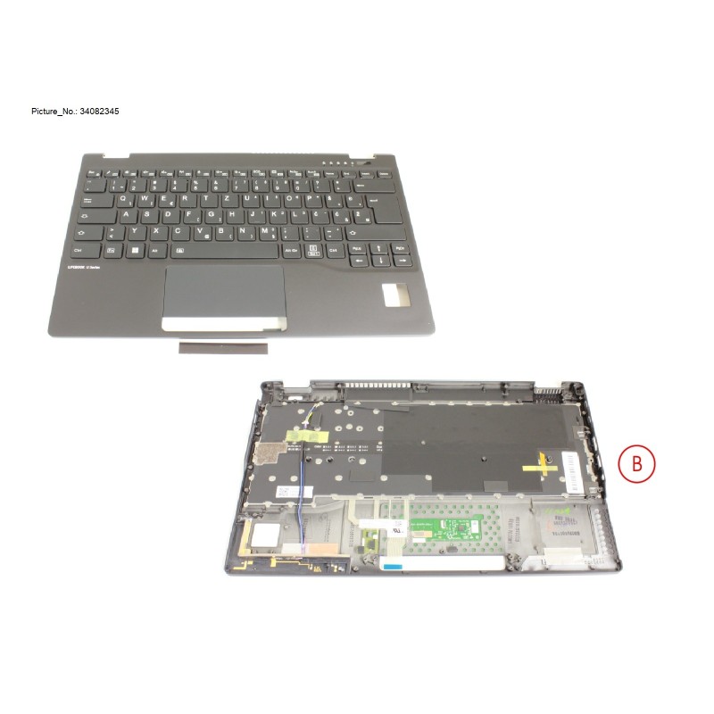 34082345 - UPPER ASSY INCL. KB E EURO. W.PV(5G ANT)