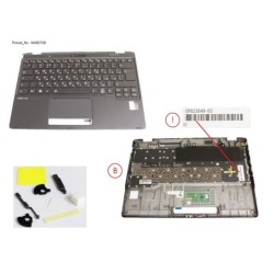 34082728 - UPPER ASSY INCL. KEYB RUS W.PV