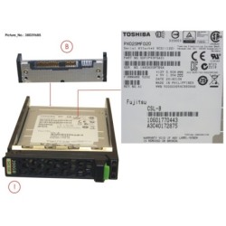 38039685 - SSD SAS 12G 200GB MAIN 2.5  H-P EP