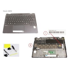 34082762 - UPPER ASSY INCL. KEYB NORWAY W.PV