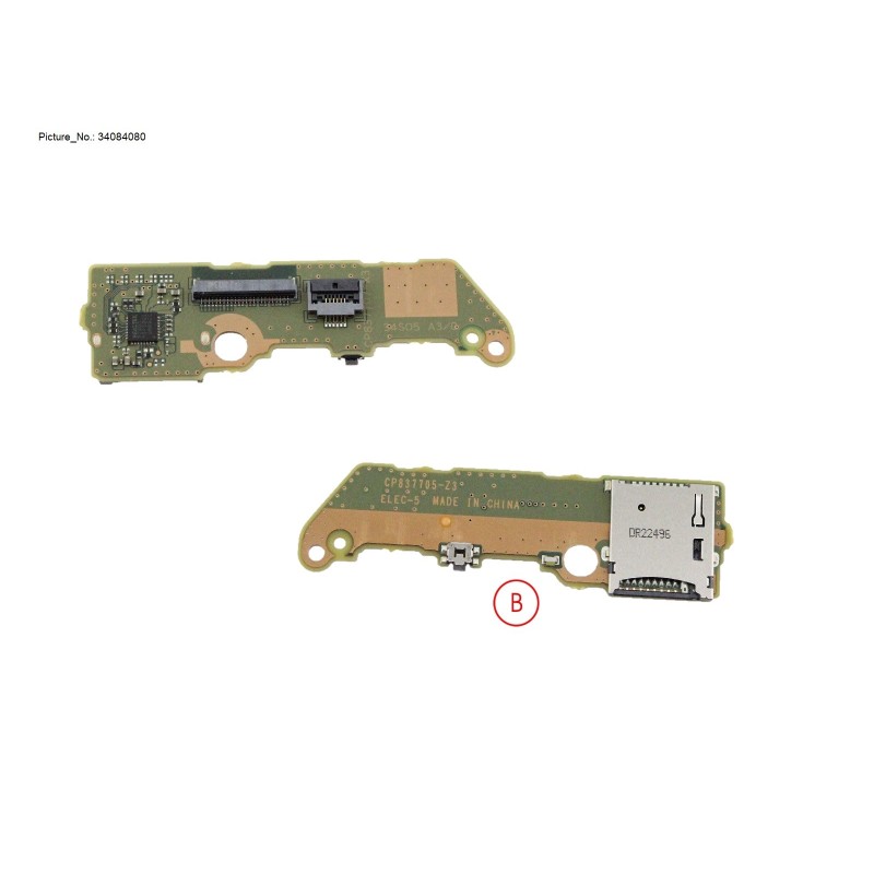 34084080 - SUB BOARD. SD CARD READER