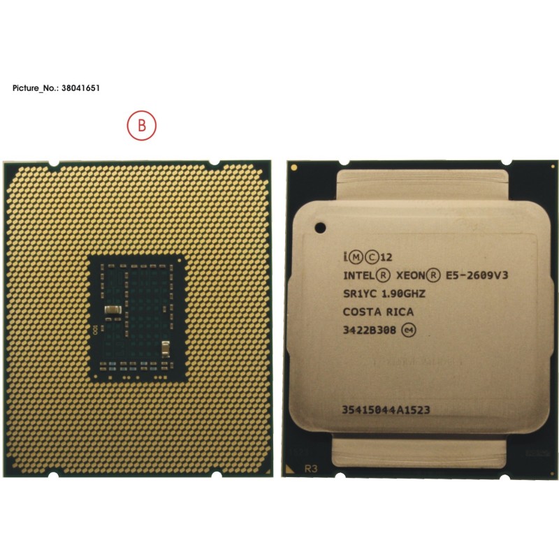 38041651 - CPU XEON E5-2609 V3 1.9GHZ 85W