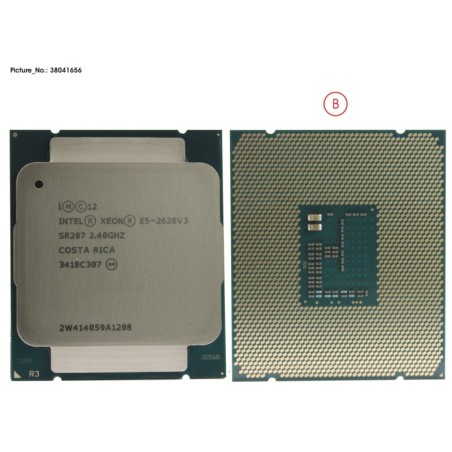 38041656 - CPU XEON E5-2620 V3 2.4GHZ 85W