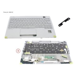 34084122 - UPPER ASSY W. KB WHITE UK W. PV