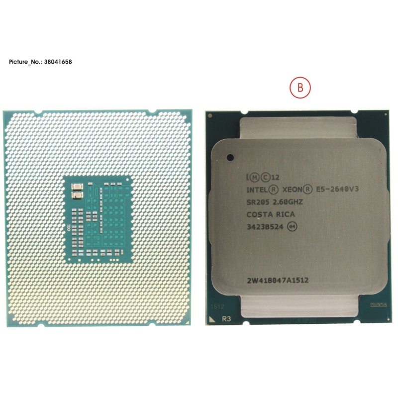 38041658 - CPU XEON E5-2640 V3 2.6GHZ 90W