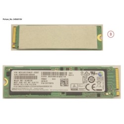 34068104 - SSD PCIE M.2 2280 512GB(FDE)W.RUBBER