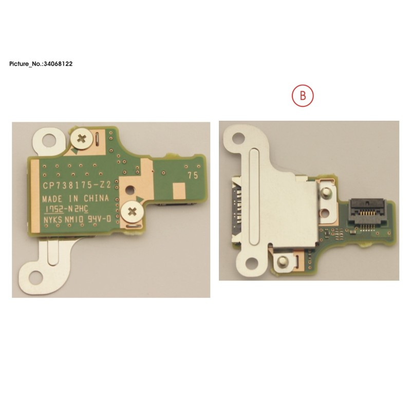 34068122 - SUB BOARD. SIM CARD